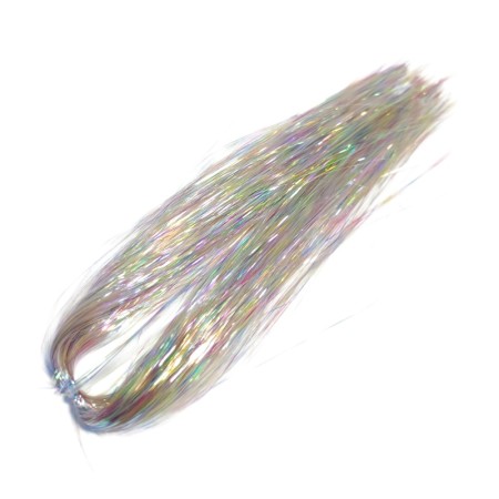 Tinsel Flash Hair UV light Rainbow