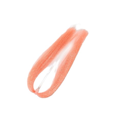 Fluoro Fiber Hanks Hot Orange