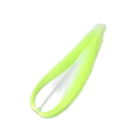 Fluoro Fiber Hanks Electric Yellow