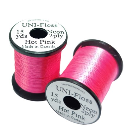 UNI floss Hot Pink neon