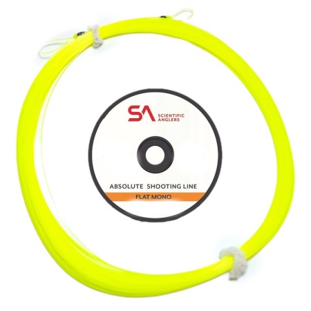 SA Absolute shootingline 42lbs mono - m. løkker