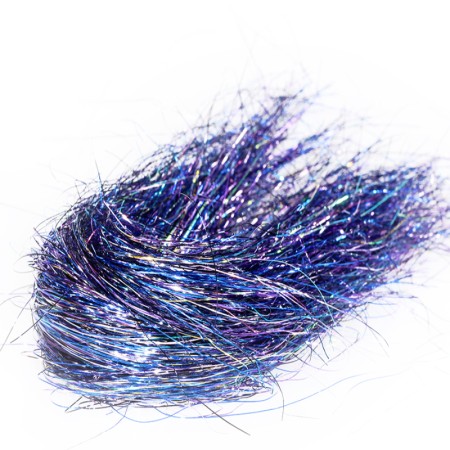 Fine 3D Tinsel Hair Dark Violet