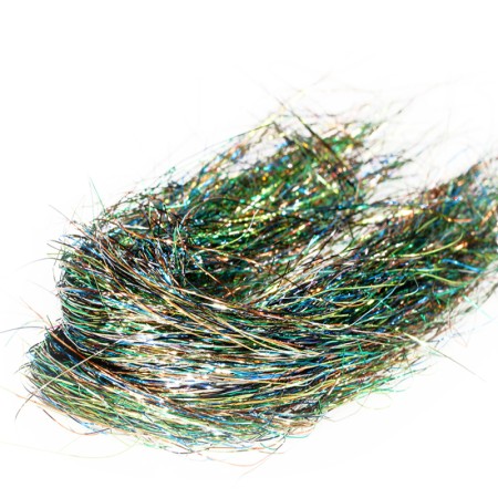 Fine 3D Tinsel Hair Peacock