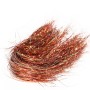 Fine 3D Tinsel Hair Fiery Brown