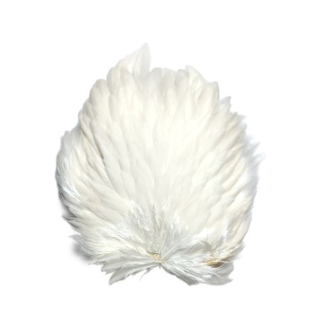 Creme Hvid høne saddle