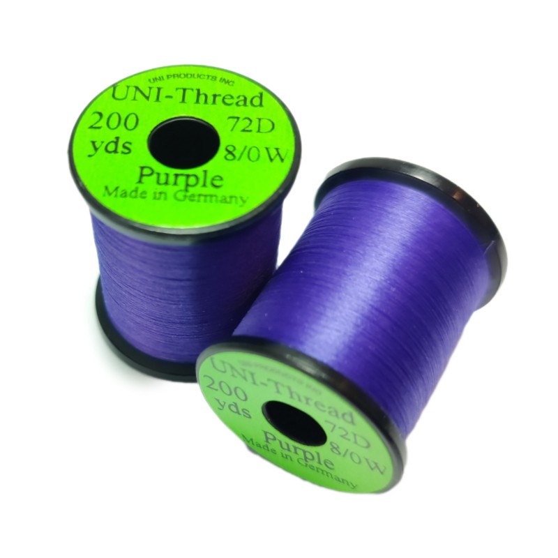 UNI bindetråd 8/0 Purple