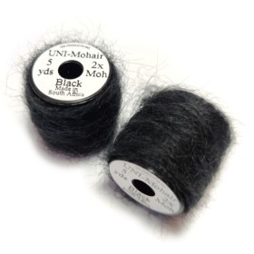 UNI mohair garn Black