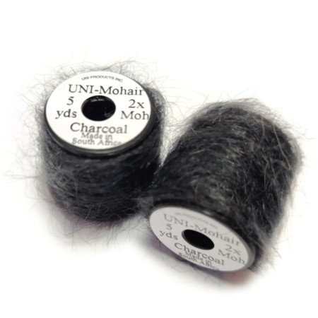 UNI mohair garn Charcoal