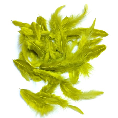 Soft hackle Golden yellow olive