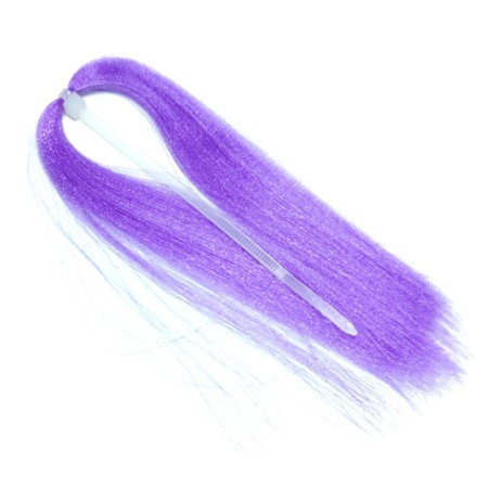 Fluoro Fiber Hanks Purple