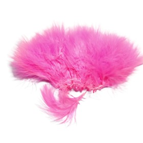 Marabou Hot pink blood quills