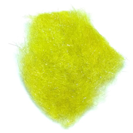 Nymph Supreme dubbing Yellow UVR