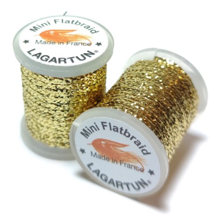 Lagartun Mini Flatbraid Gold