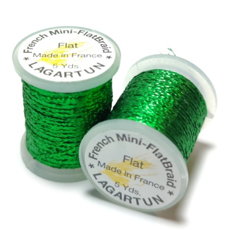 Lagartun Mini Flatbraid Green