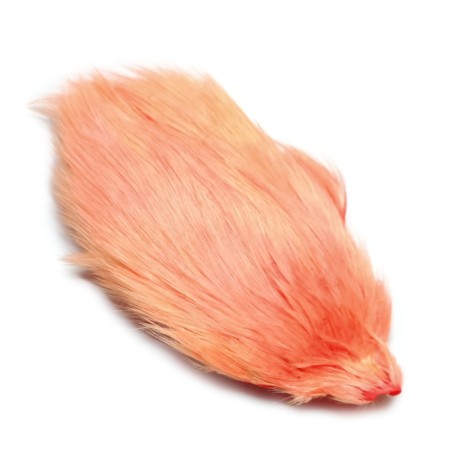 Whiting Spey høne nakke farvet Salmon 2
