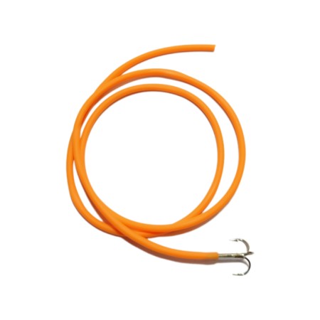 Junction tube 2mm krogstyr Orange