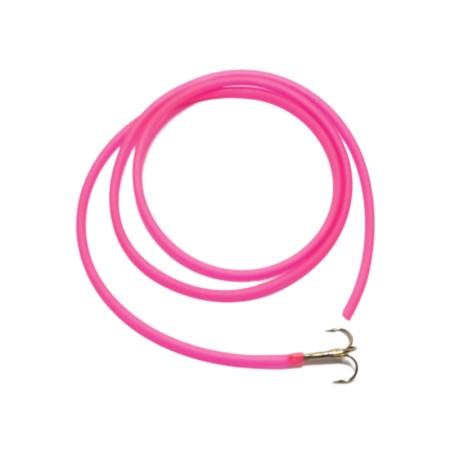 Junction tube 2mm krogstyr Fl. Pink