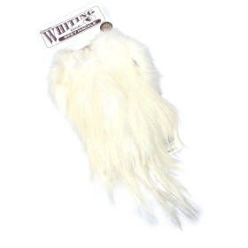 Whiting Spey Hane saddle White - bronze