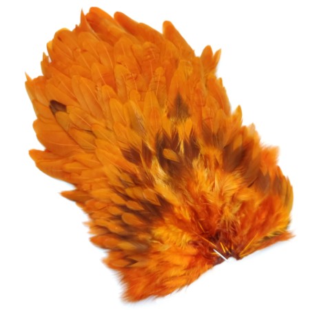 Whiting 4b høne saddle Burnt orange