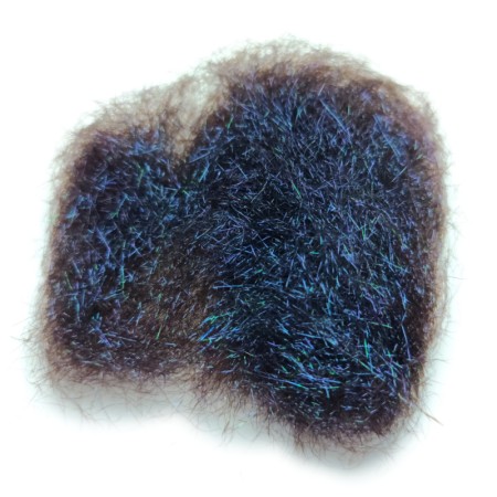 Ice Dubbing Fine UV Dark brown