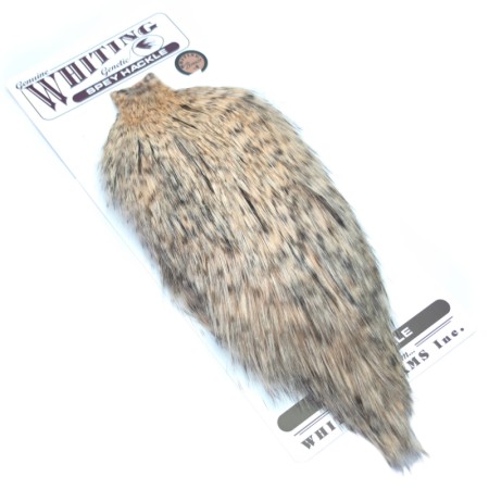 Whiting Spey Hane nakke Grizzly Salmon - Bronze