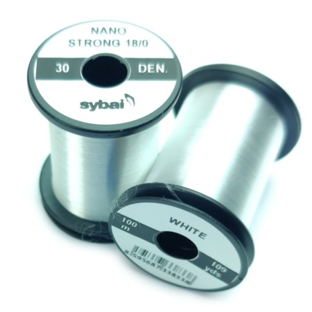 Nano strong bindetråd 18/0 Hvid