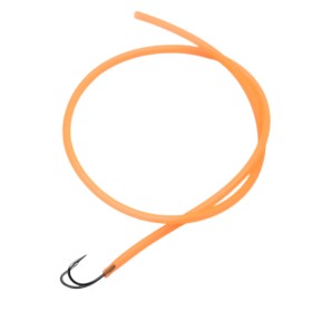 Hard tube krogstyr slange Transparent orange 2,5mm