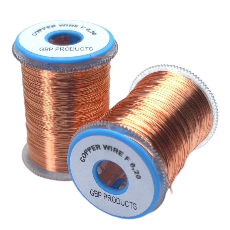 GBP Kobber wire 0,2mm