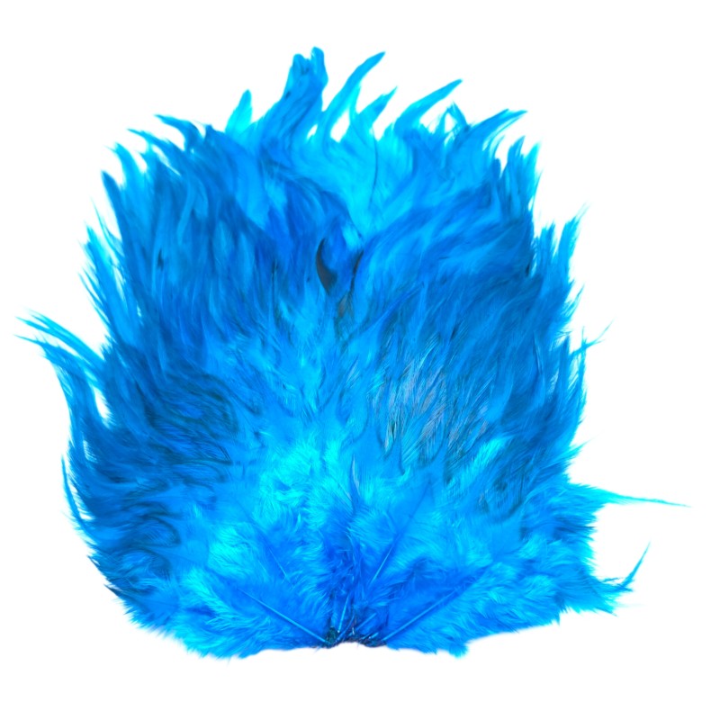 Whiting Kingfisher blue 4b Hane saddle