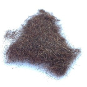 Hare dubbing dark brown