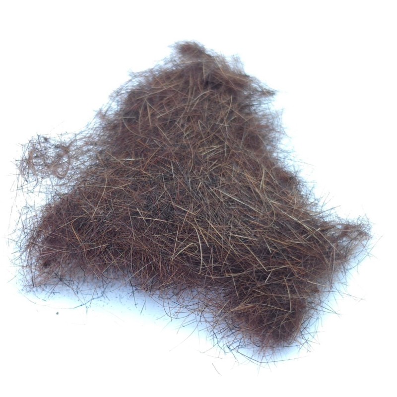 Hare dubbing dark brown