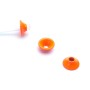 Metal Disc Fl. orange 6mm