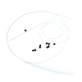 4,8mm sort conehead - 1,85mm rør - micro krogstyr slange