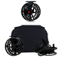 Lamson Liquid -5+ HD 3pak Black fluehjul