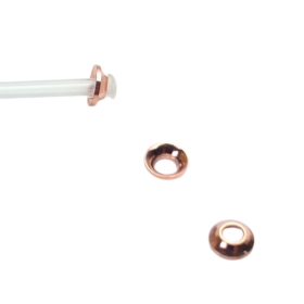Mini disc kobber 4mm