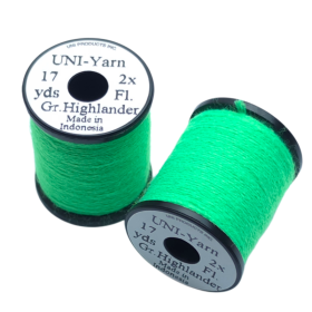 UNI Yarn Green Highlander fl.