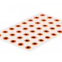 Øjne 4.5 mm Fl. Orange - flad udgave