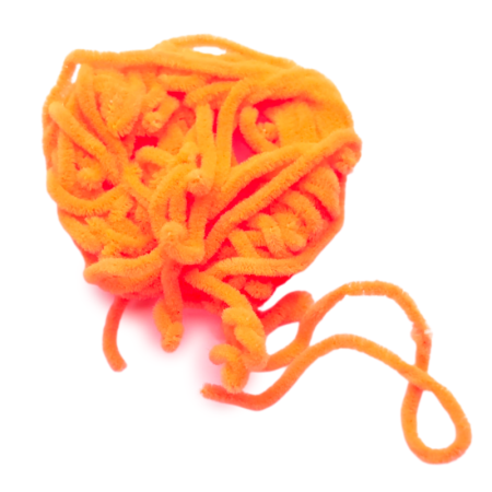Fine Chenille F. Orange