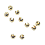 Slotted Tungsten Bead 3.5mm guld
