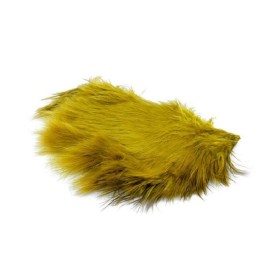 Whiting mini bird fur Golden olive
