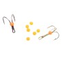 Hook bead Orange - 3mm attractor bead