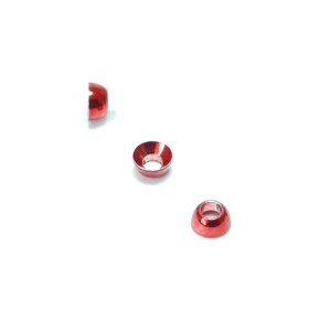 Conehead Metallic red 4mm short