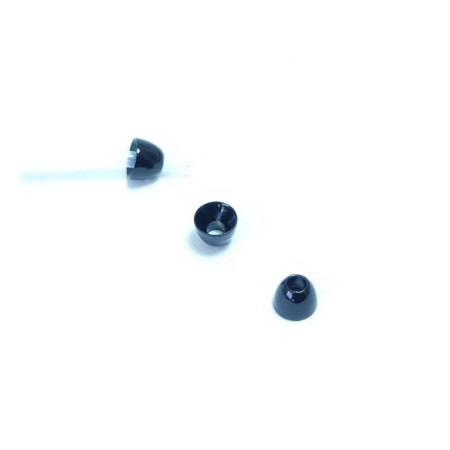 Conehead Sort 4,8mm