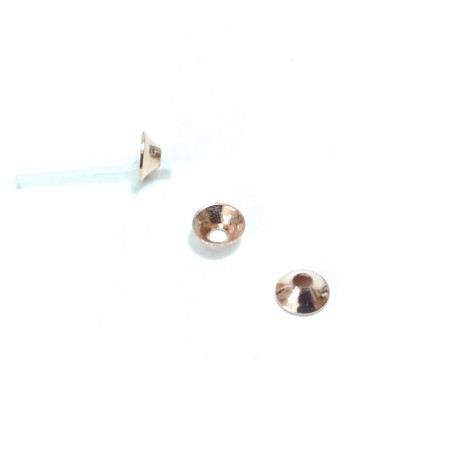 Metal Disc Kobber 6mm