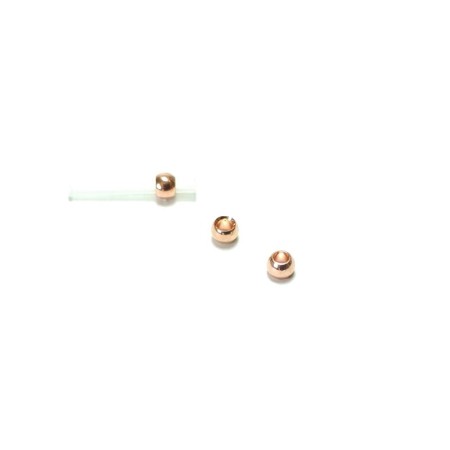 Rørflue bead Kobber 3,5mm