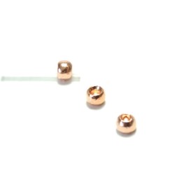 Rørflue bead Kobber 4mm tungsten