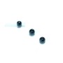 Rørflue bead Sort 4,8mm