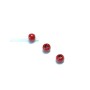 Rørflue bead Dk. red 4,8mm