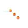 Rørflue bead Fl. orange 4,8mm