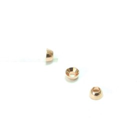 Conehead Kobber 4mm short 100stk